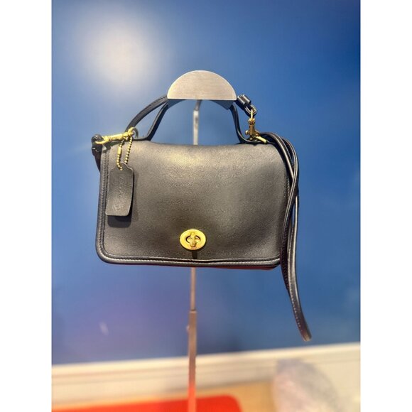 Vintage Coach Black Casino Bag